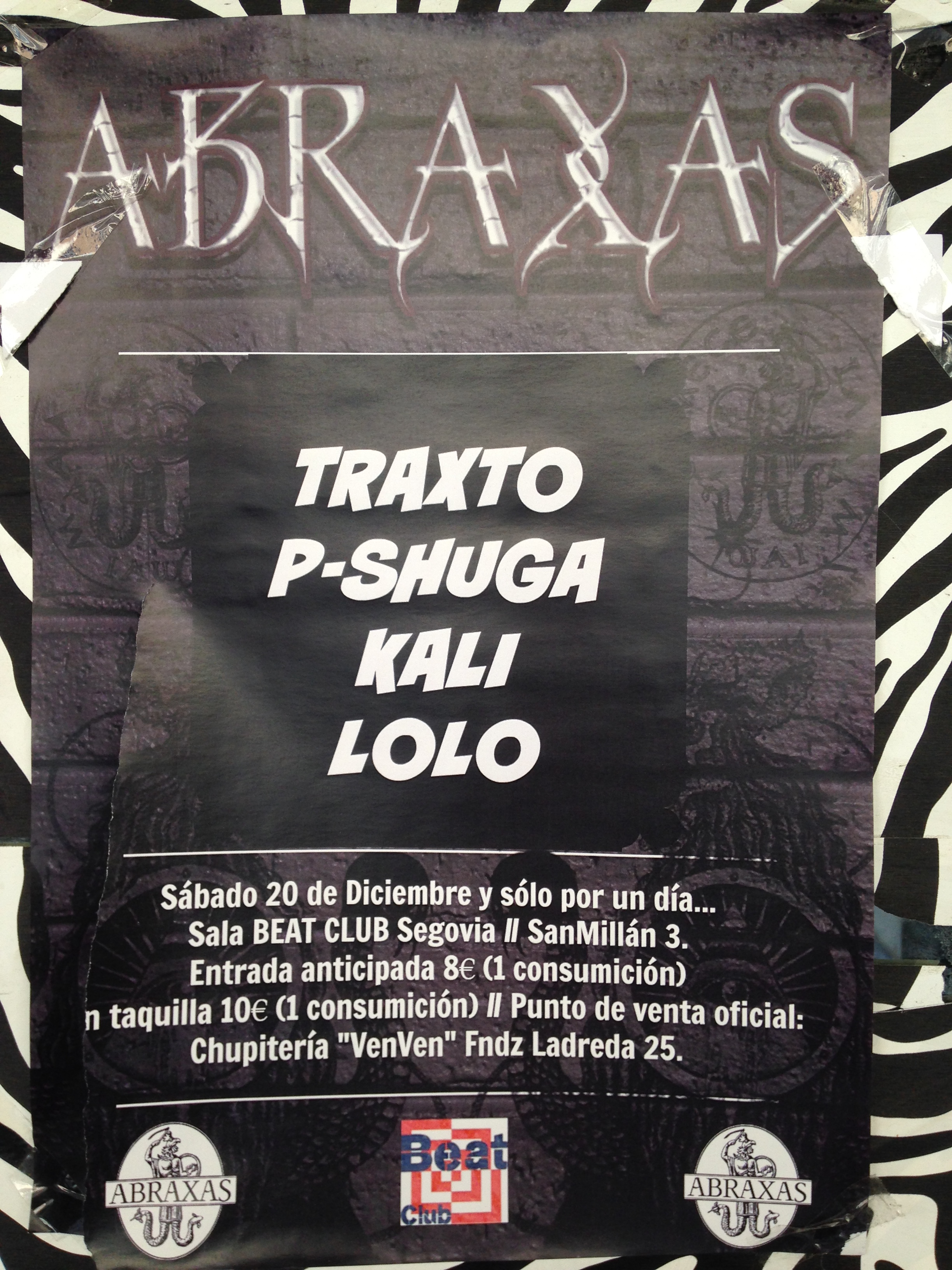 A remenber party as a tribute to the Abraxas club founded in 1993.